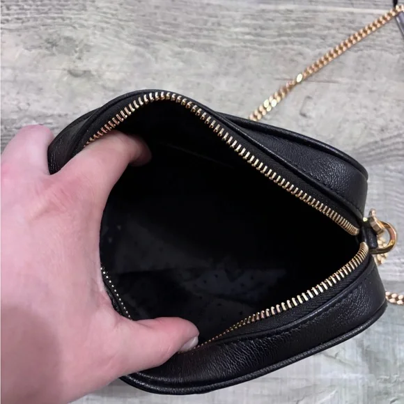 Golden Goose Black Mini Star Bag with Gold Chain - Picture 7 of 11